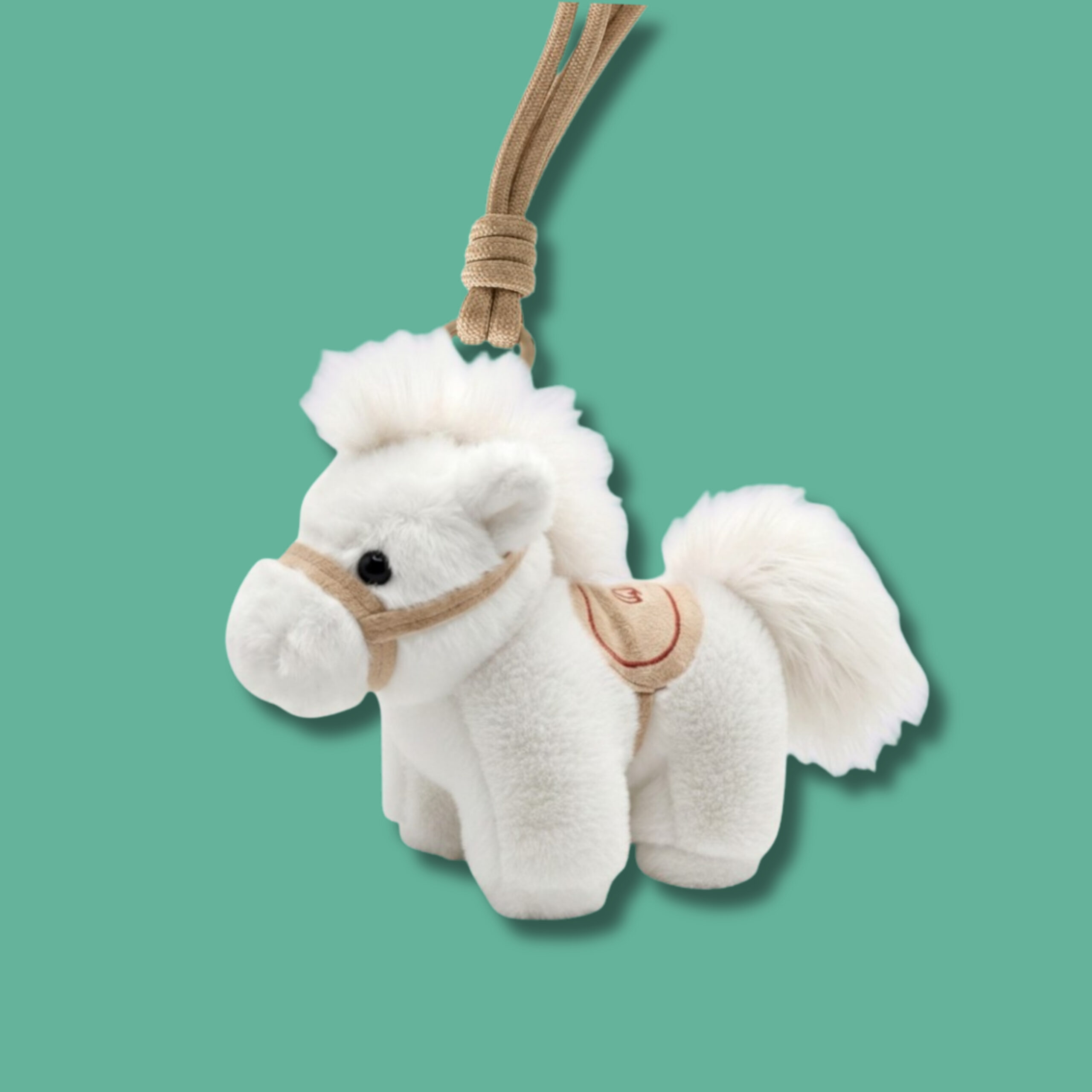CHARM RICHY PONY : SNOWY WHITE