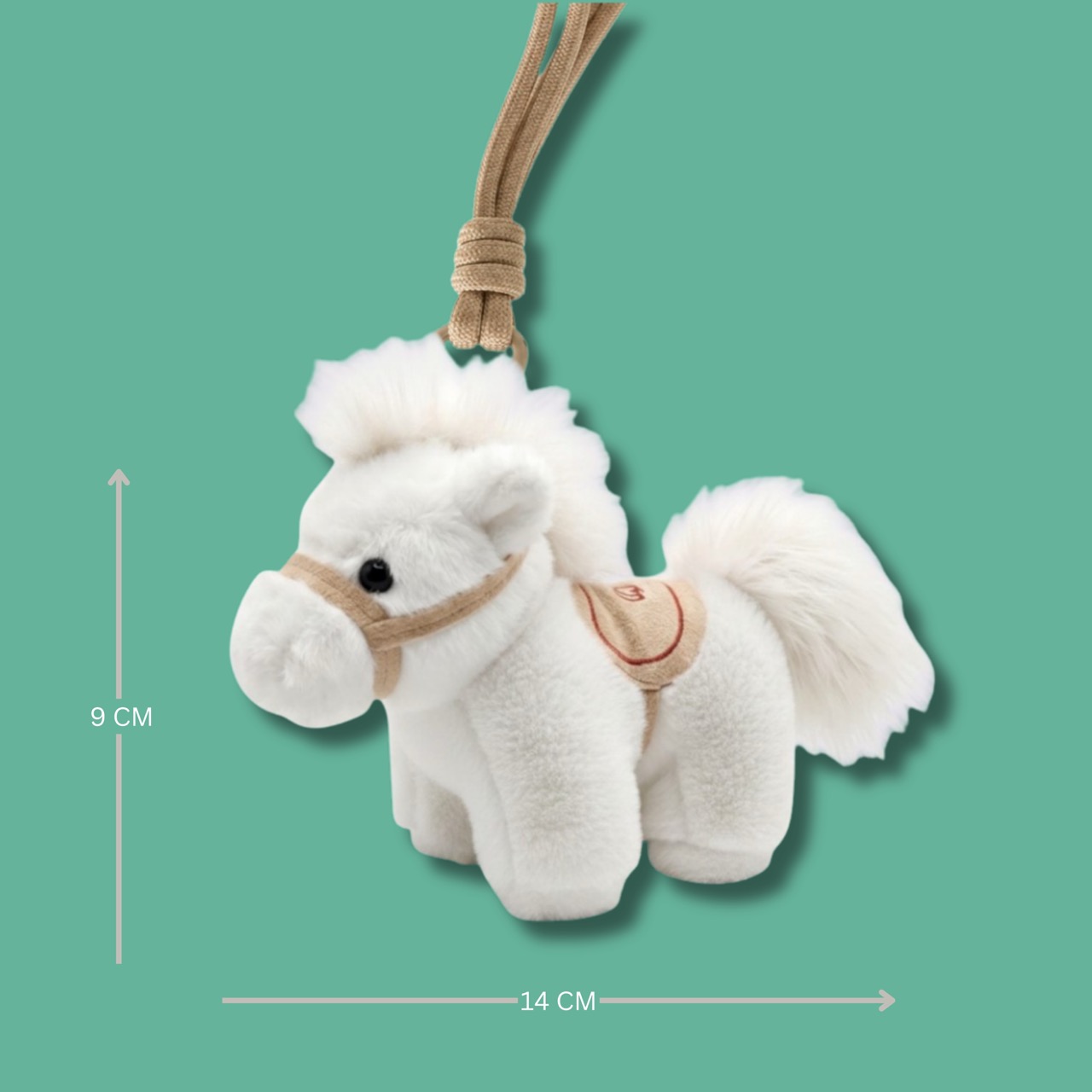 CHARM RICHY PONY : SNOWY WHITE - Image 6