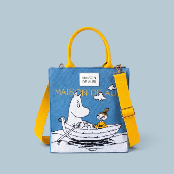 BUCKET MOOMIN : SUNNY BLUE